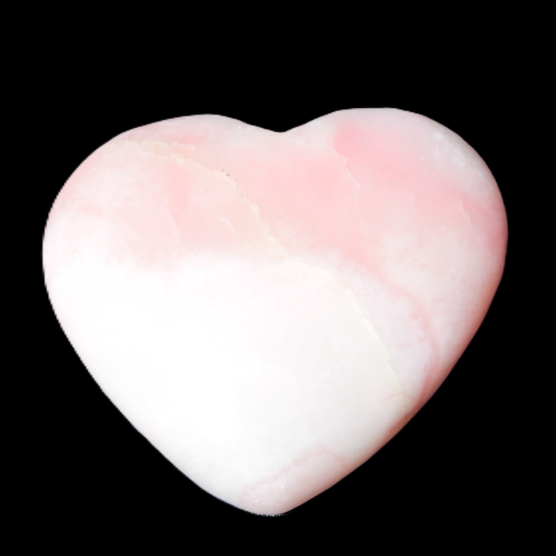 Rose Quartz heart 48*47mm 46g Rocks and Things Store