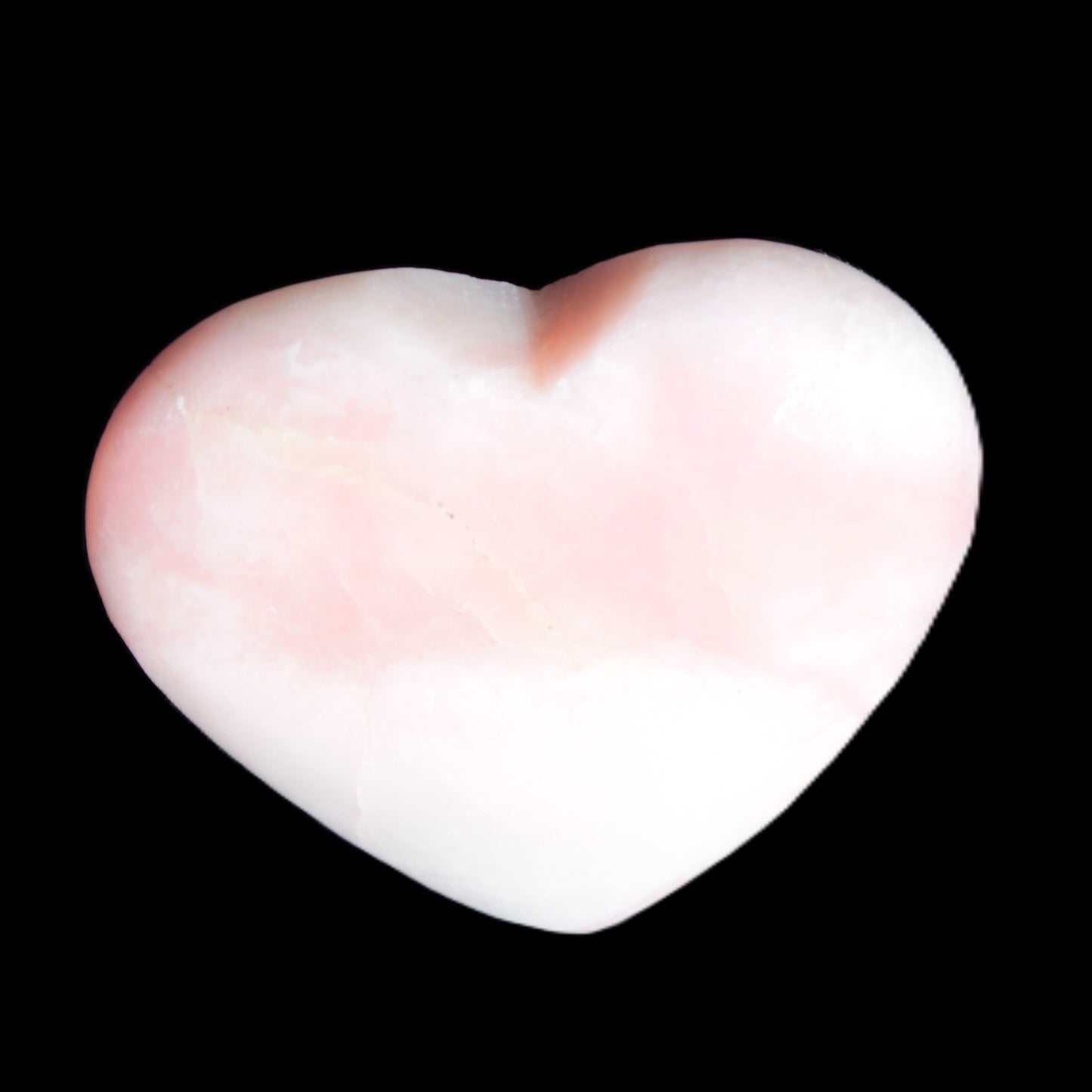 Rose Quartz heart 48*47mm 46g Rocks and Things Store