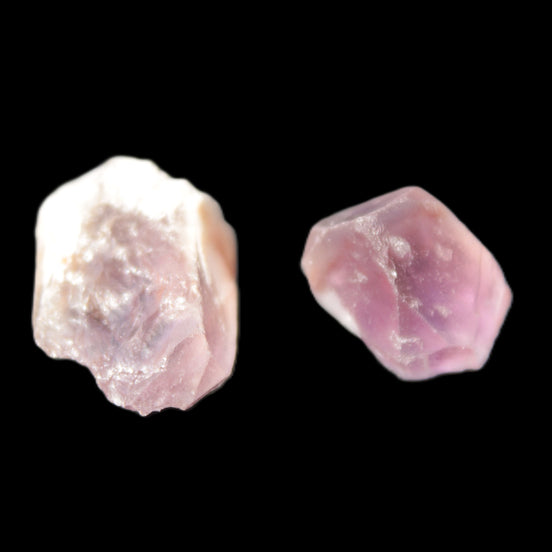 Two Amethyst crystals 32mm 11/12g