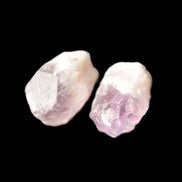 Two Amethyst crystals 32mm 11/12g