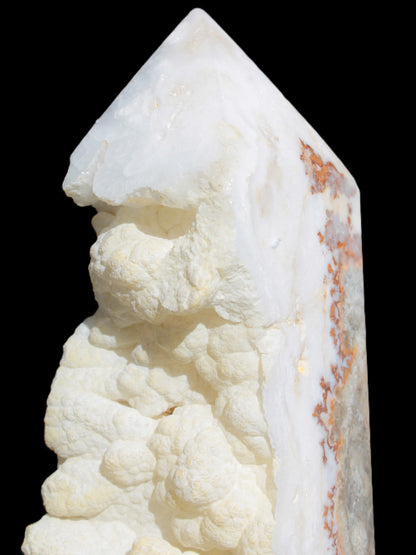 Large White Natural Calcite Obelisk 65*75*245mm 1769g