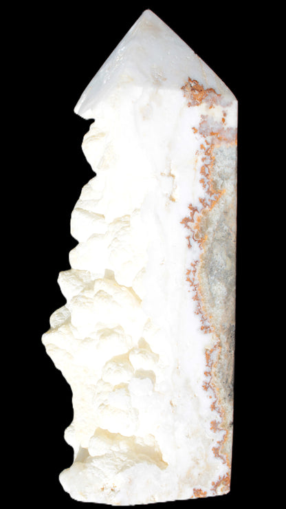 Large White Natural Calcite Obelisk 65*75*245mm 1769g