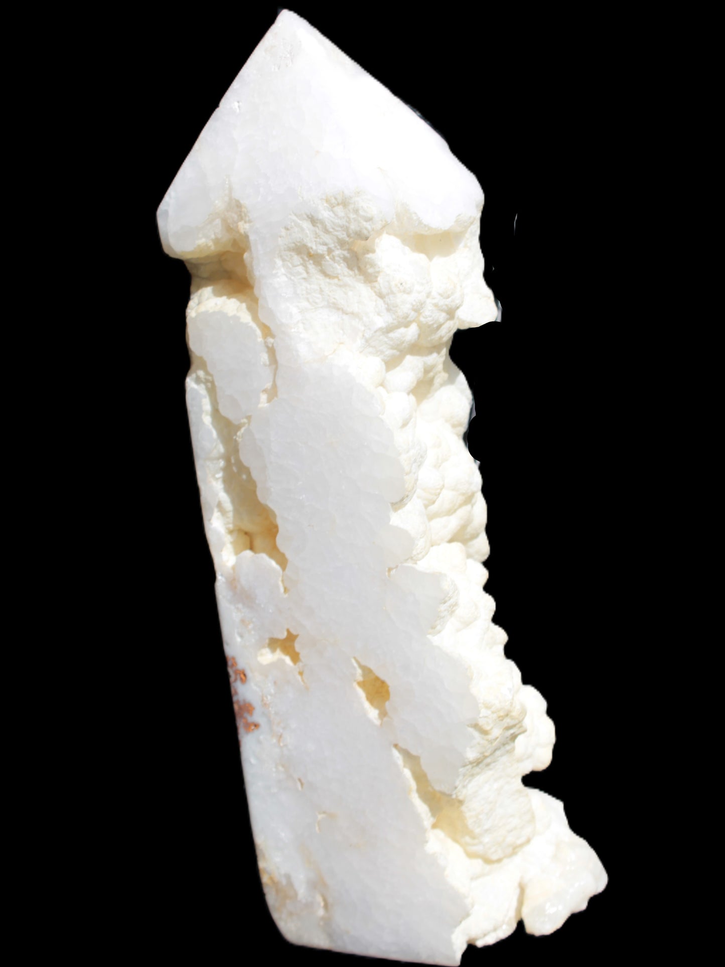 Large White Natural Calcite Obelisk 65*75*245mm 1769g