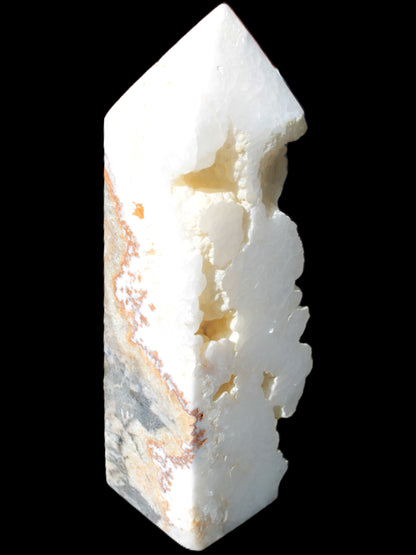 Large White Natural Calcite Obelisk 65*75*245mm 1769g