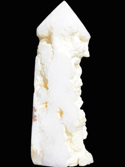 Large White Natural Calcite Obelisk 65*75*245mm 1769g