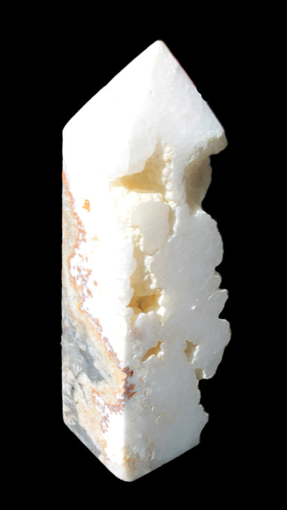 Large White Natural Calcite Obelisk 65*75*245mm 1769g