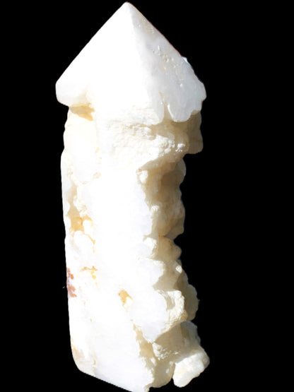 Large White Natural Calcite Obelisk 65*75*245mm 1769g