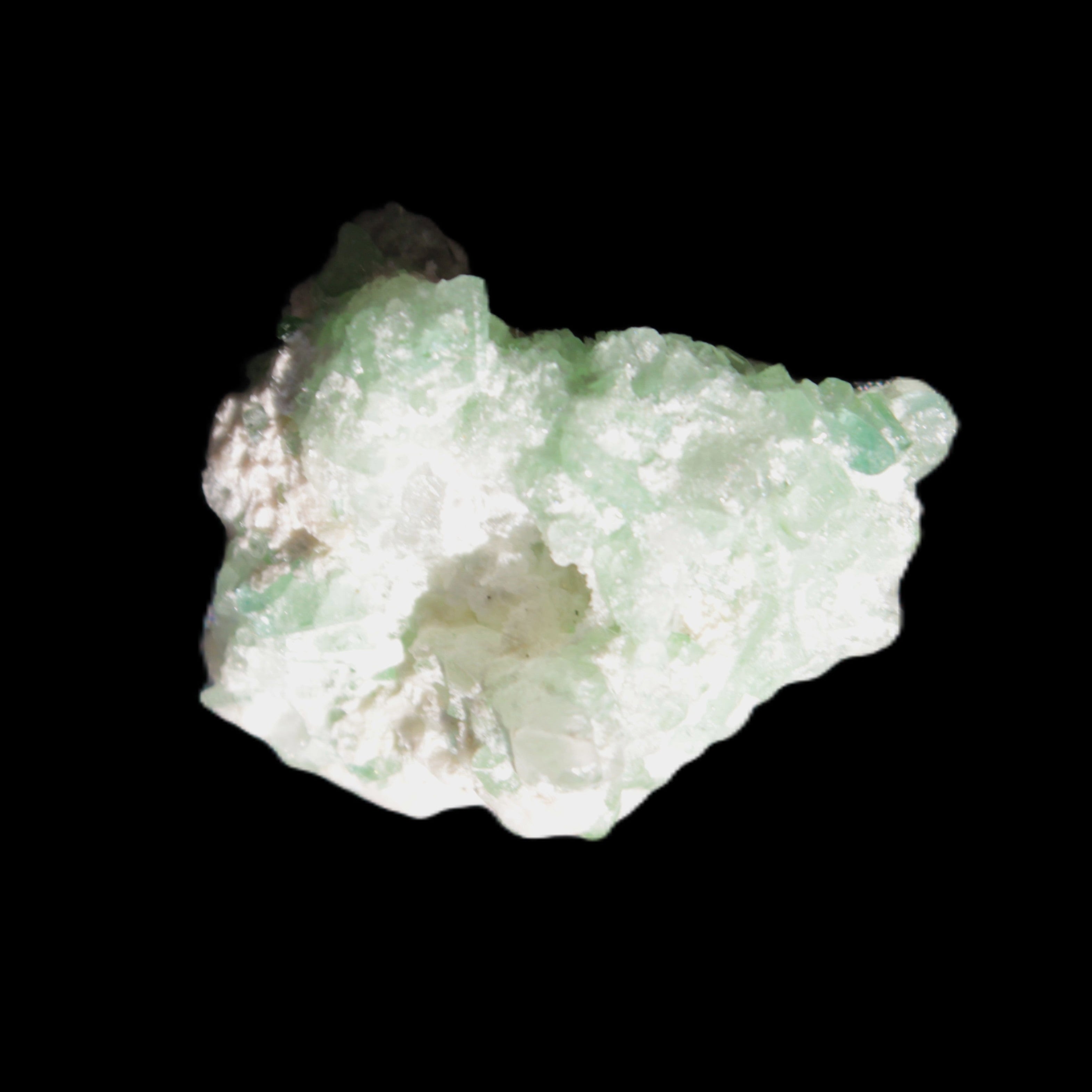 Green Tourmaline cluster from Afghanistan 54.5ct 10.9g in sunshine - Rocks and Things Store