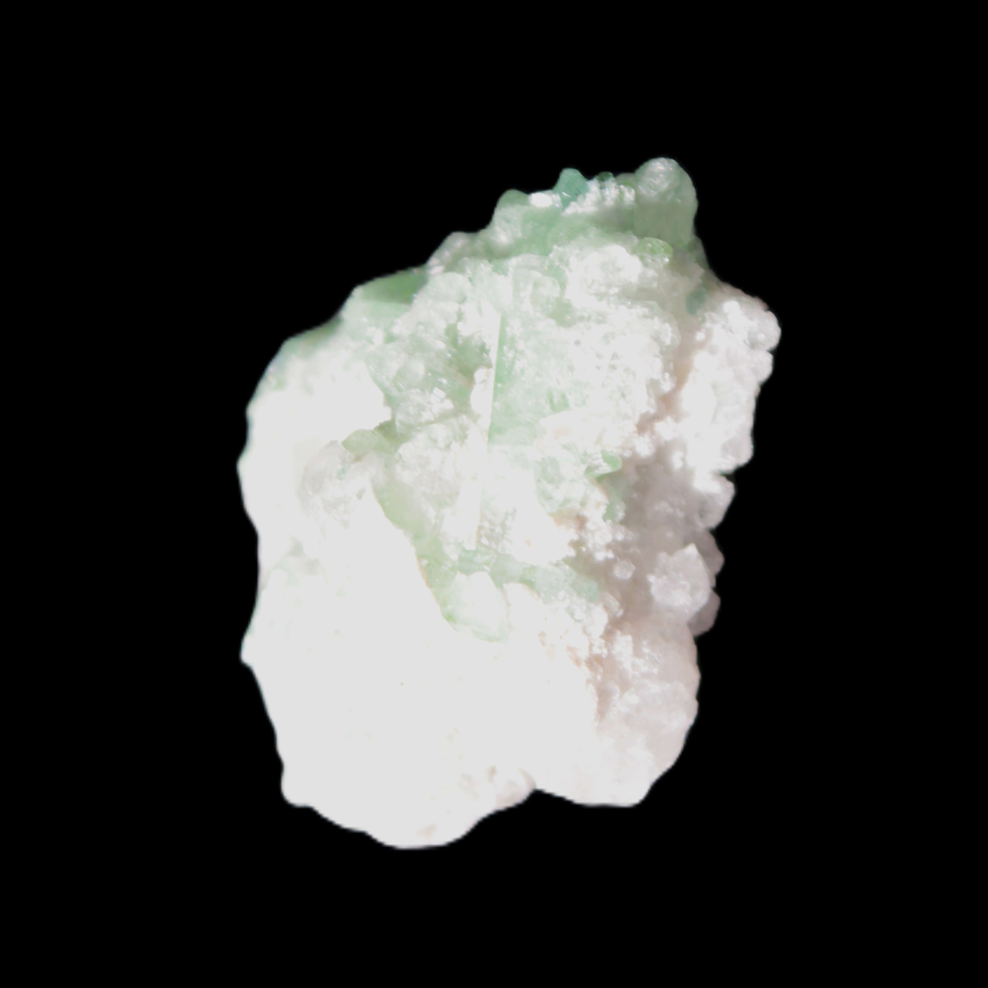 Green Tourmaline cluster from Afghanistan 54.5ct 10.9g in sunshine - Rocks and Things Store