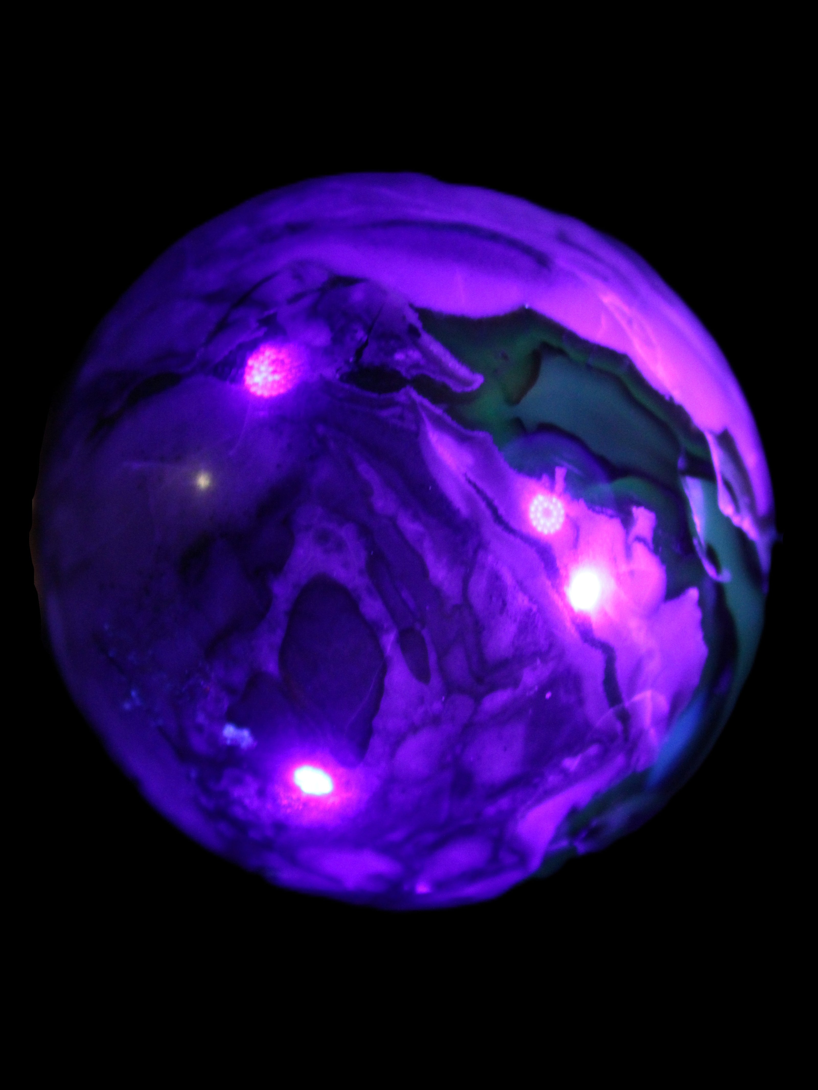 Volcano Agate sphere 56mm 248g