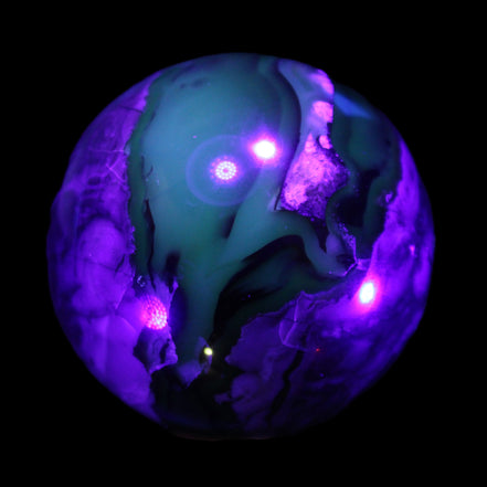 Volcano Agate sphere 56mm 248g