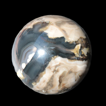 Volcano Agate sphere 56mm 248g