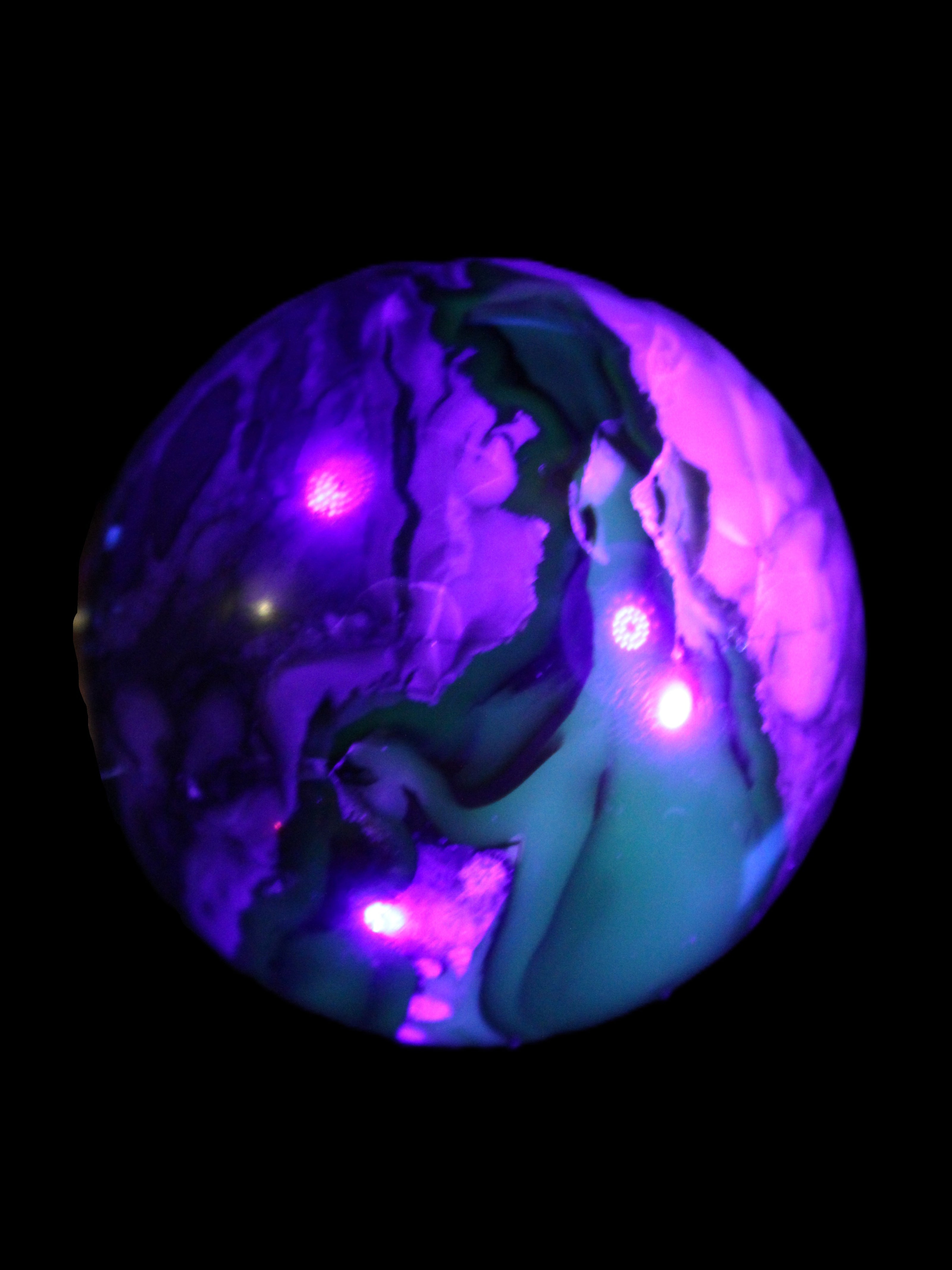 Volcano Agate sphere 56mm 248g