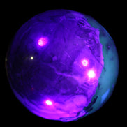 Volcano Agate sphere 56mm 248g