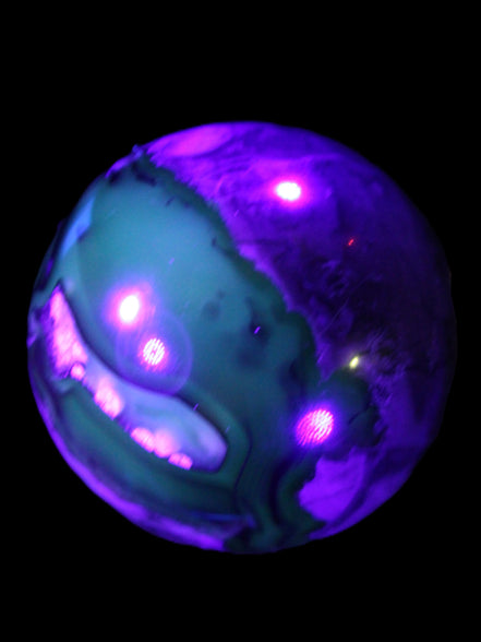 Volcano Agate sphere 56mm 248g