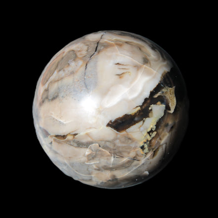 Volcano Agate sphere 56mm 248g