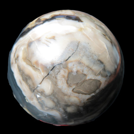 Volcano Agate sphere 56mm 248g
