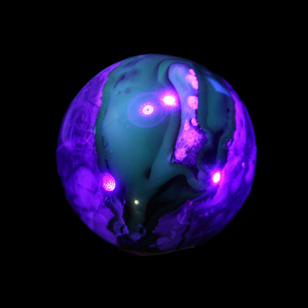 Volcano Agate sphere 56mm 248g