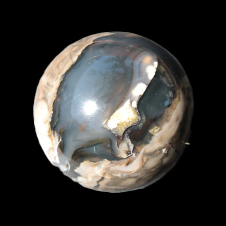 Volcano Agate sphere 56mm 248g