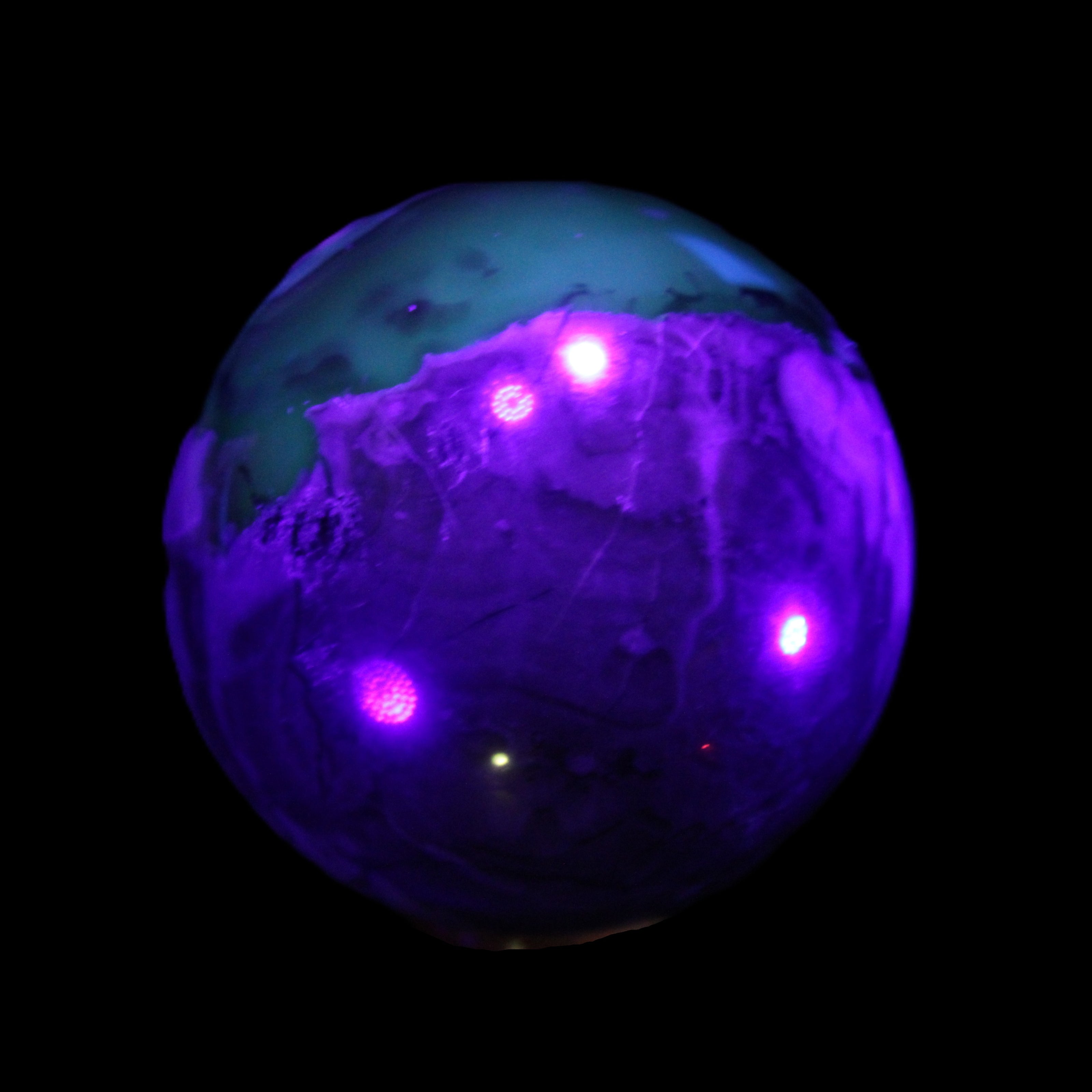 Volcano Agate sphere 56mm 248g