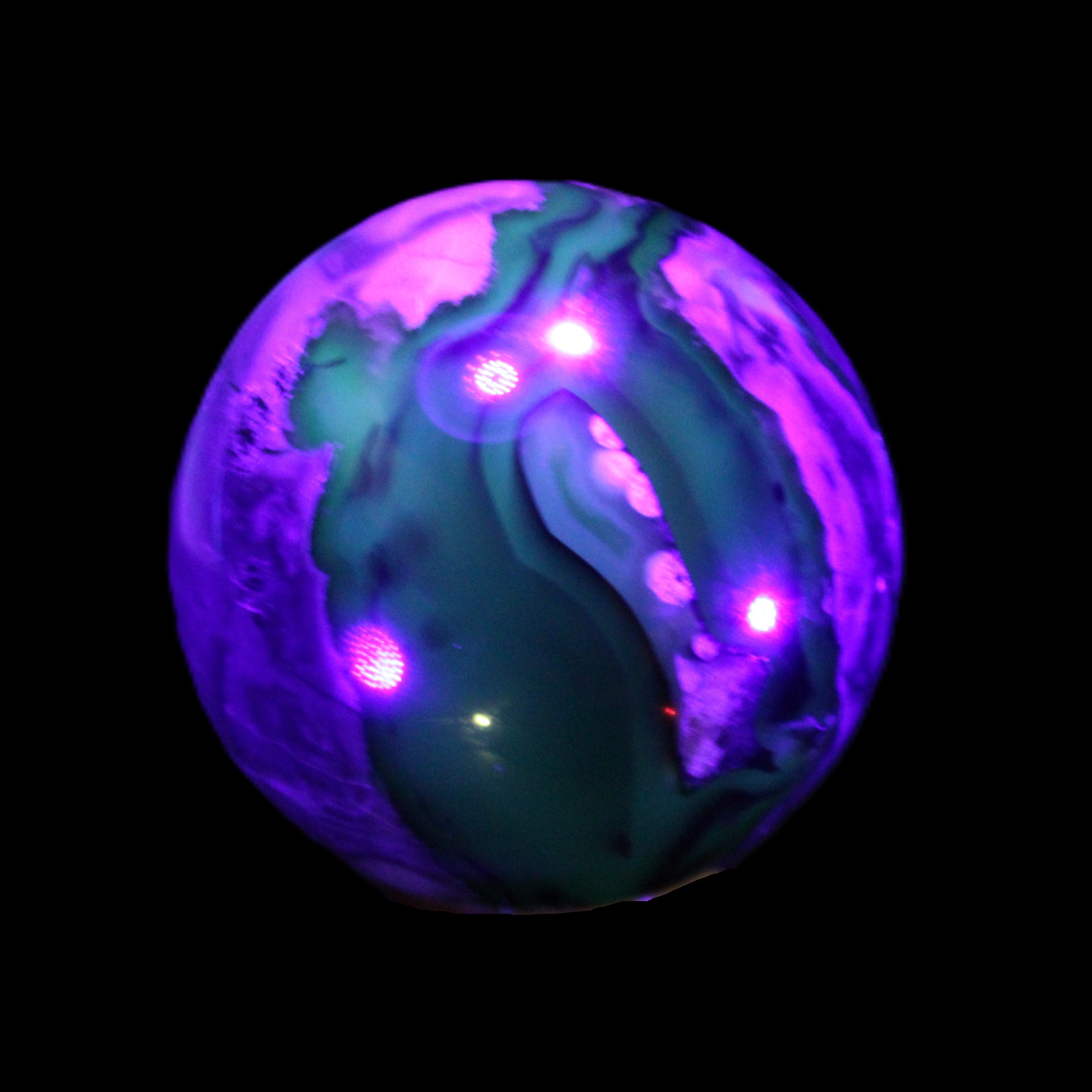 Volcano Agate sphere 56mm 248g