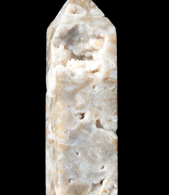 Sphalerite geode 24*89mm wand 94g in sunlight - Rocks and Things Store