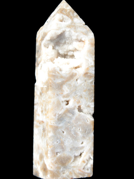 Sphalerite geode 24*89mm wand 94g in sunlight - Rocks and Things Store
