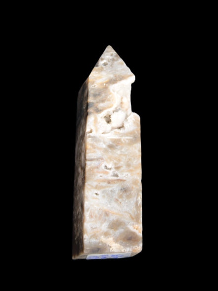 Sphalerite geode 24*89mm wand 94g in sunlight - Rocks and Things Store