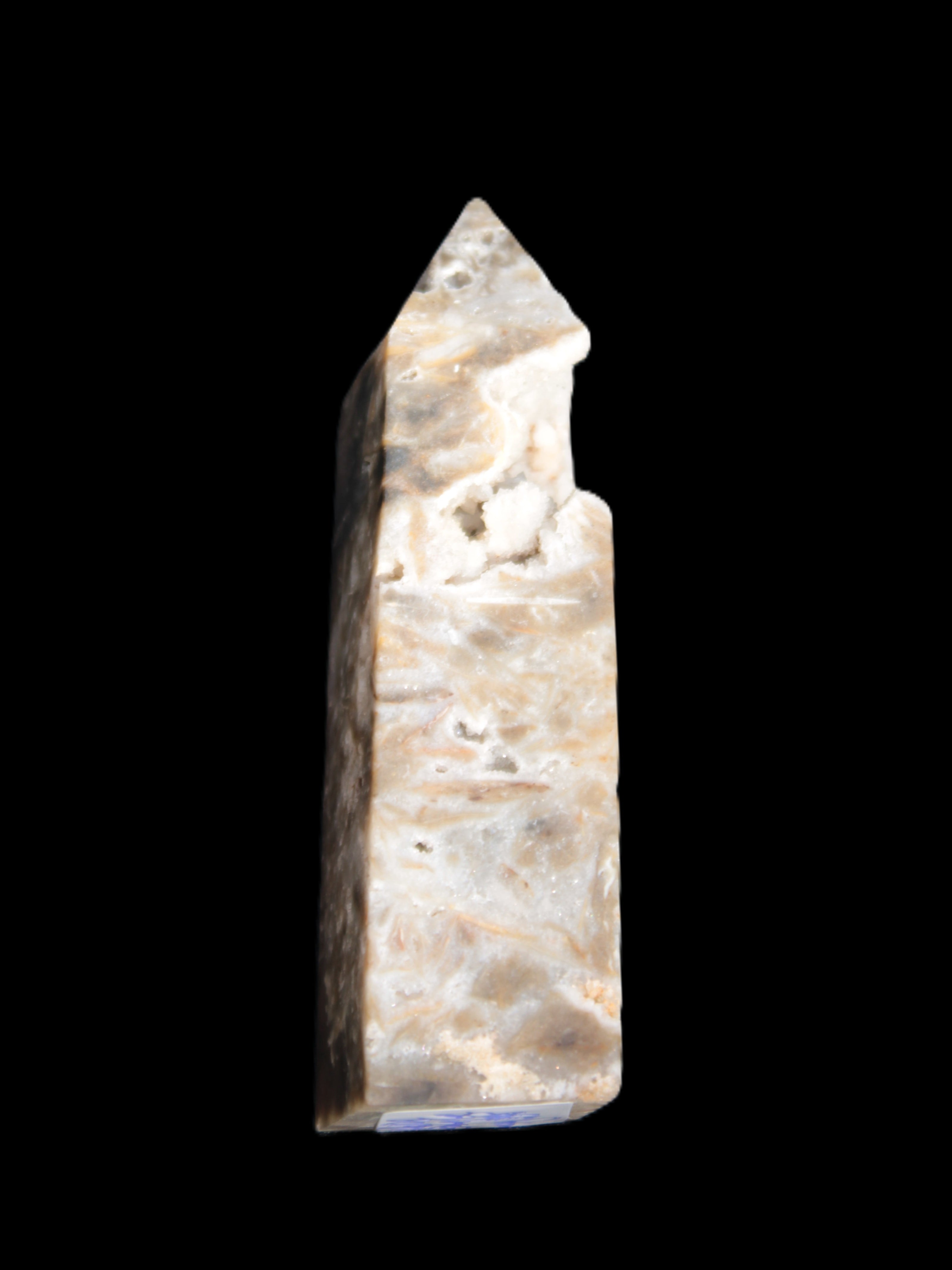 Sphalerite geode 24*89mm wand 94g in sunlight - Rocks and Things Store