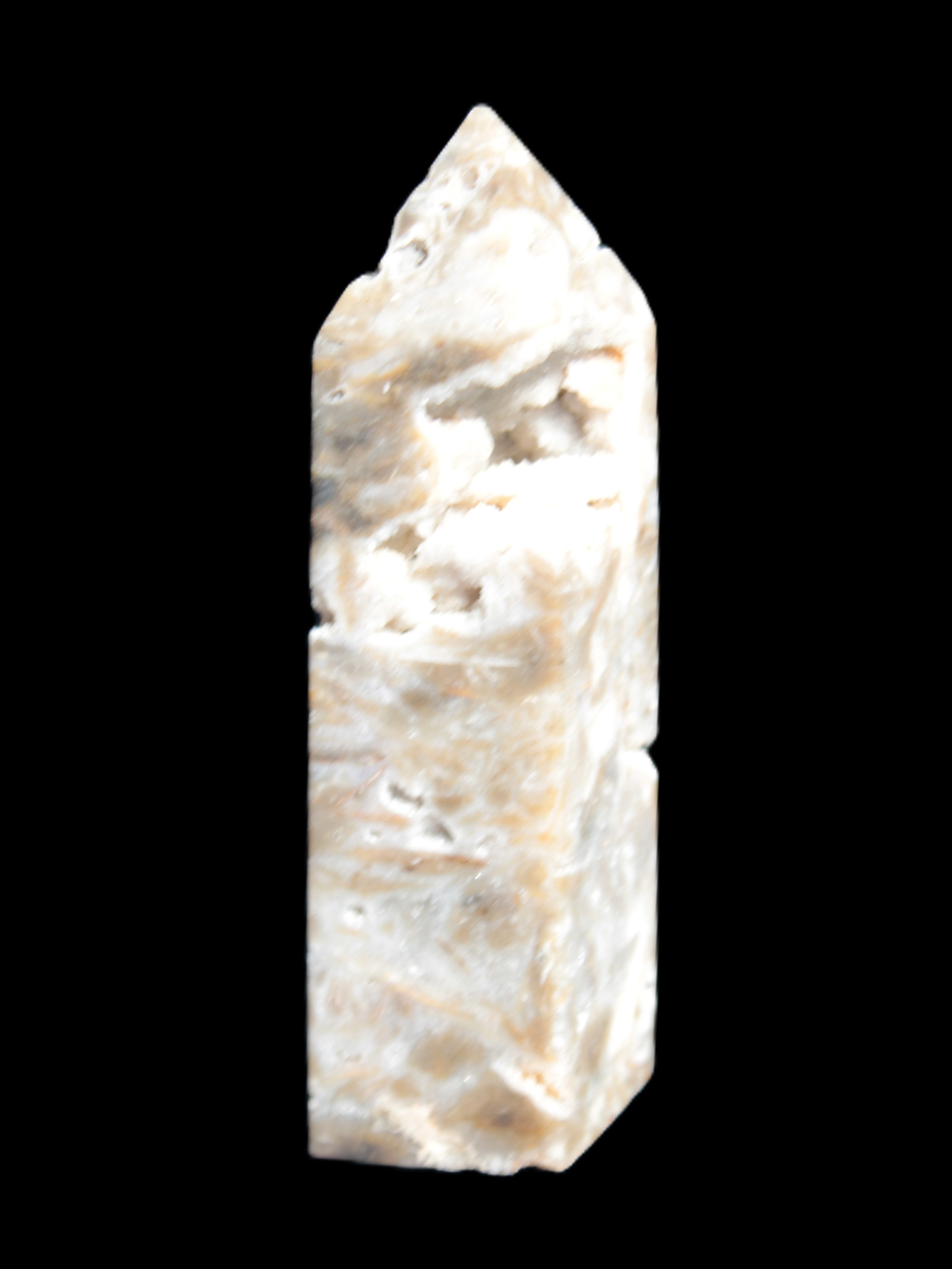 Sphalerite geode 24*89mm wand 94g in sunlight - Rocks and Things Store