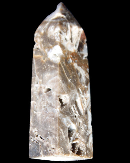 Sphalerite geode 24*89mm wand 94g in sunlight - Rocks and Things Store