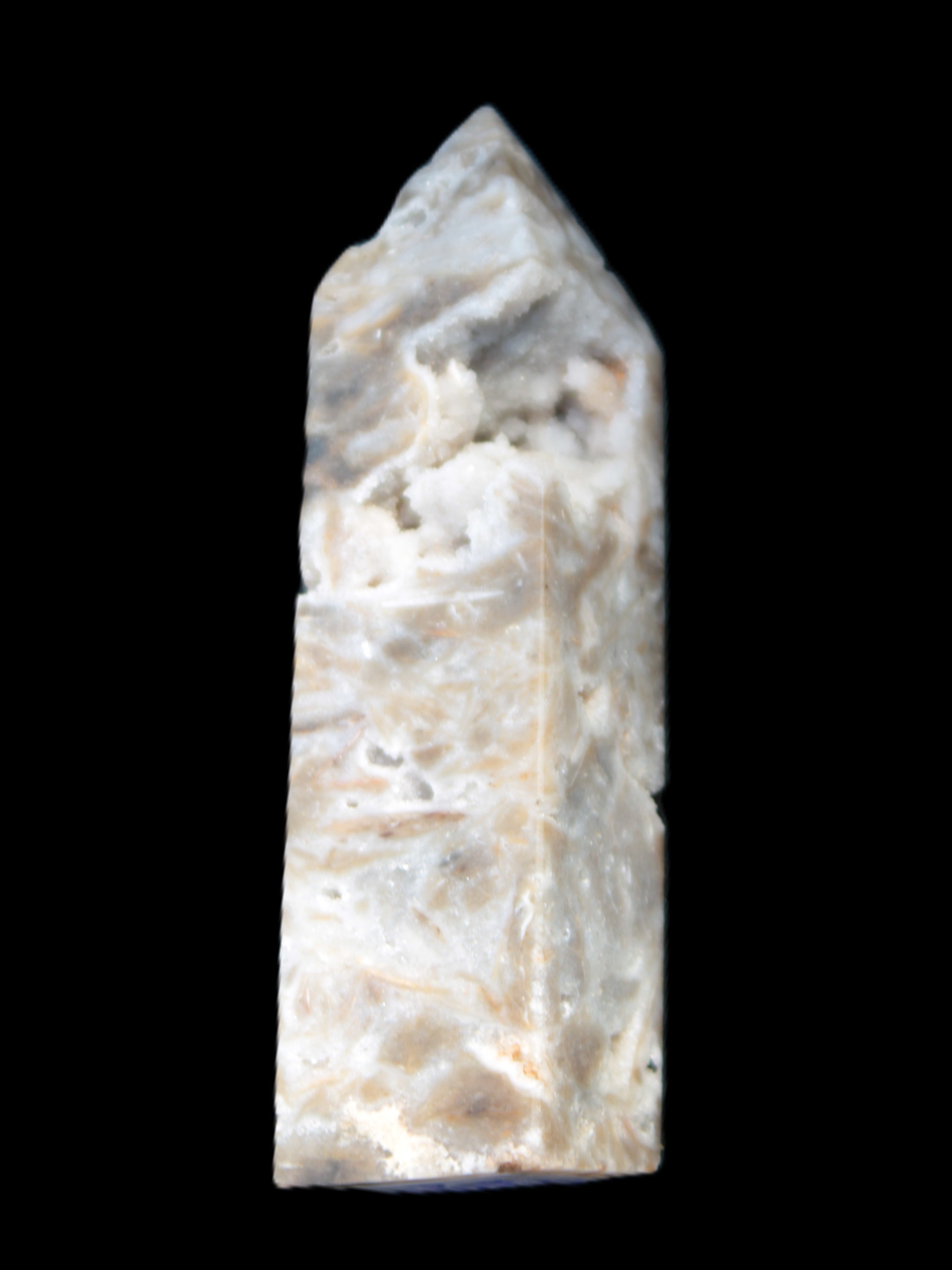 Sphalerite geode 24*89mm wand 94g in sunlight - Rocks and Things Store