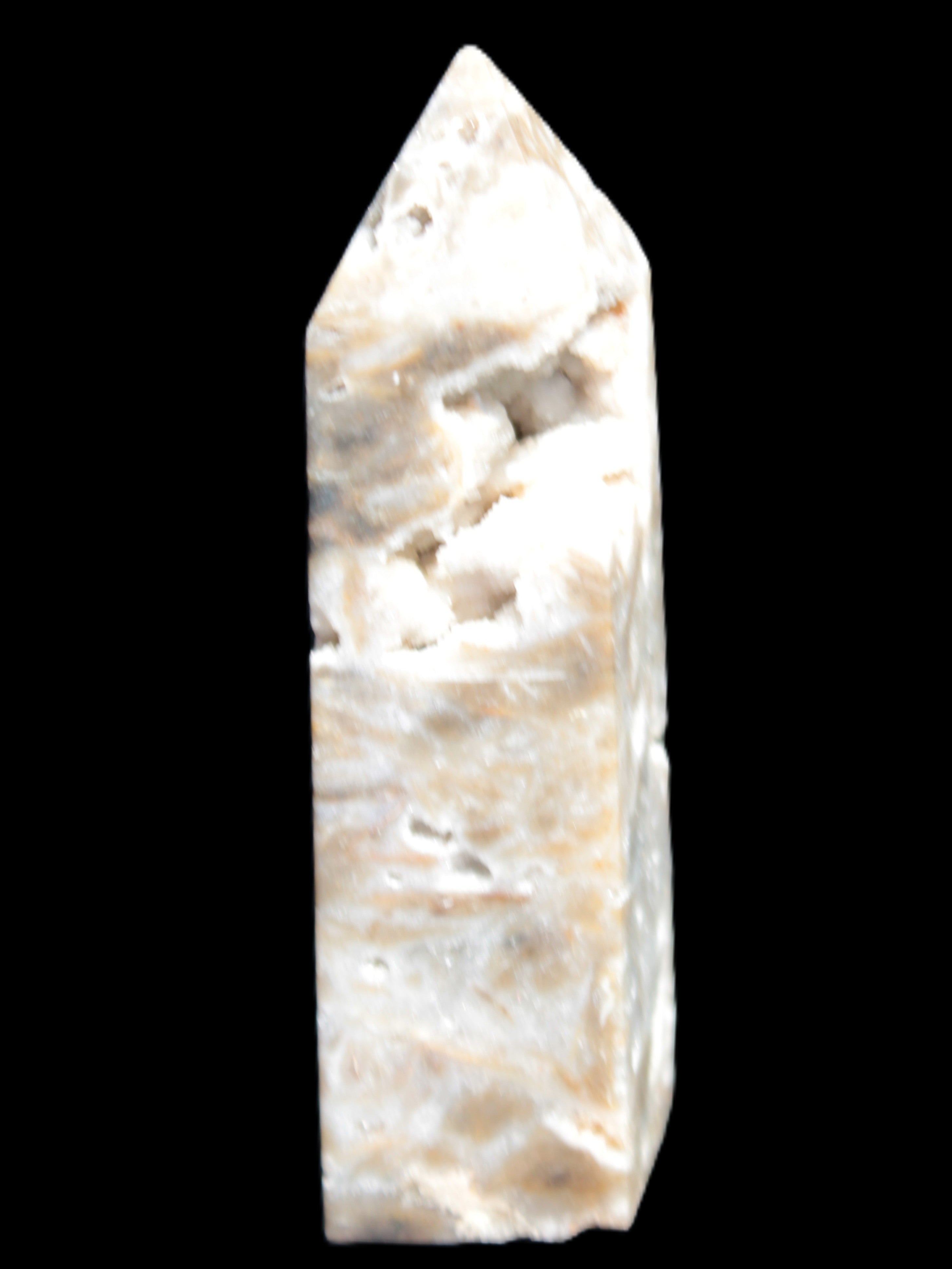 Sphalerite geode 24*89mm wand 94g in sunlight - Rocks and Things Store
