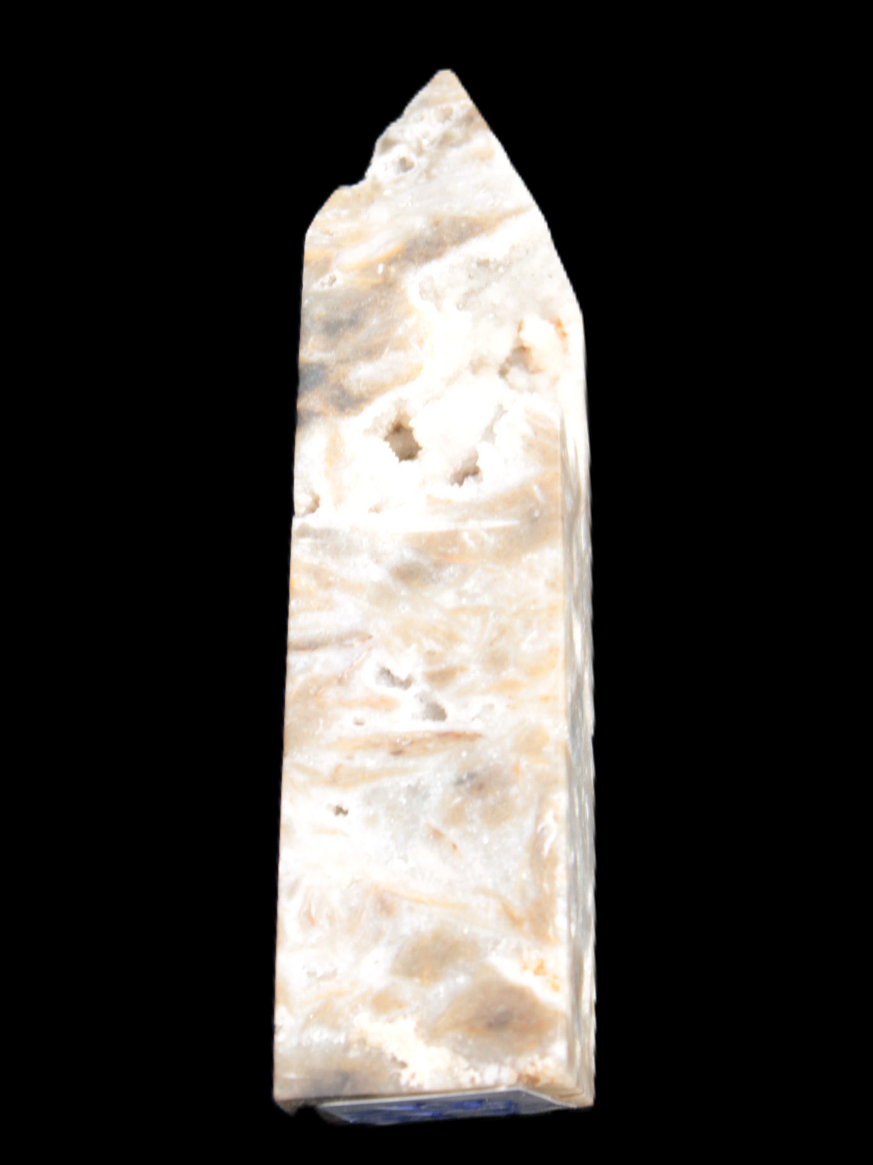 Sphalerite geode 24*89mm wand 94g in sunlight - Rocks and Things Store