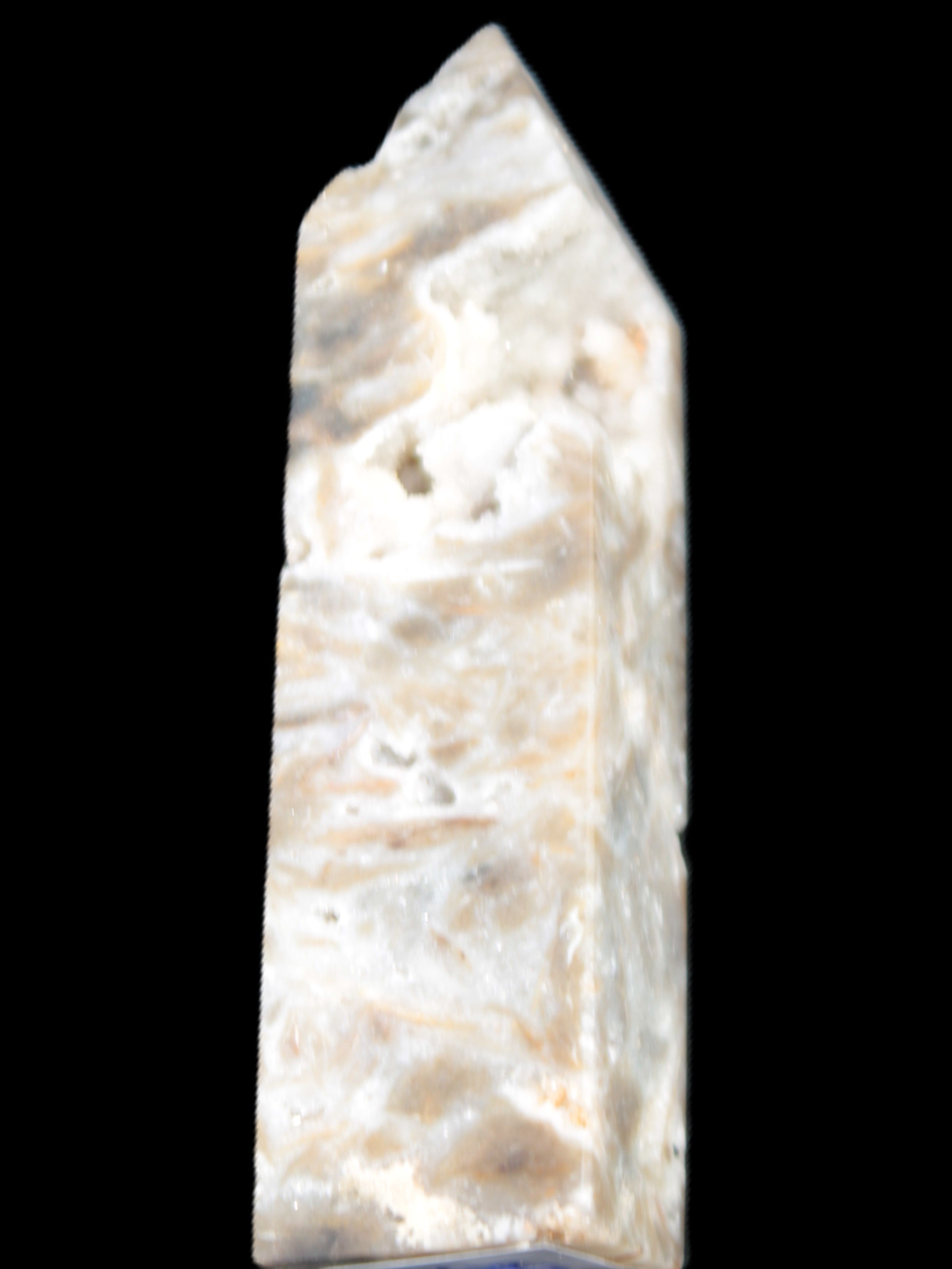 Sphalerite geode 24*89mm wand 94g in sunlight - Rocks and Things Store