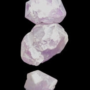 Natural Elestial Amethyst 2/3 crystals 12-14g in bright sunlight