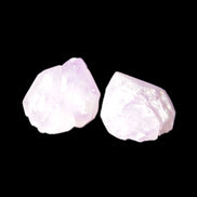 Natural Elestial Amethyst 2/3 crystals 12-14g in bright sunlight