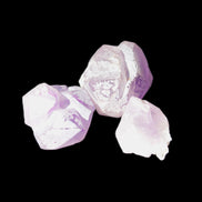 Natural Elestial Amethyst 2/3 crystals 12-14g in bright sunlight