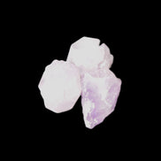 Natural Elestial Amethyst 2/3 crystals 12-14g in bright sunlight