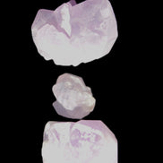Natural Elestial Amethyst 2/3 crystals 12-14g in bright sunlight