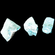 Chrysocolla Shattuckite Malachite 3 natural stones 10g in sunlight - Rocks and Things Store