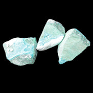 Chrysocolla Shattuckite Malachite 3 natural stones 10g in sunlight - Rocks and Things Store