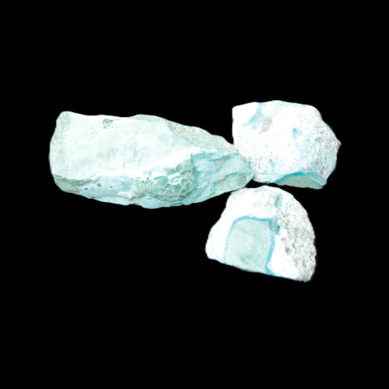 Chrysocolla Shattuckite Malachite 3 natural stones 10g Rocks and Things Store