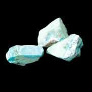 Chrysocolla Shattuckite Malachite 3 natural stones 10g in sunlight - Rocks and Things Store