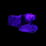 Chrysocolla Shattuckite Malachite 3 natural stones 10g in UV light - Rocks and Things Store