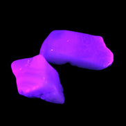 Blue Lace Agate 2 polished stones 10g in UV light Rocks and Things Store