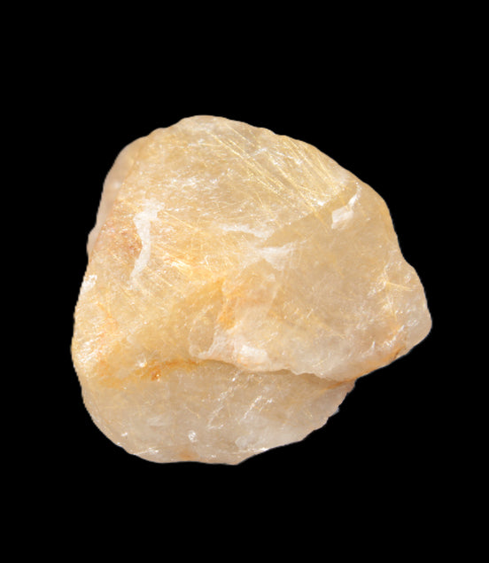 Golden Hair Rutile Quartz 44*12*34mm 30.7g
