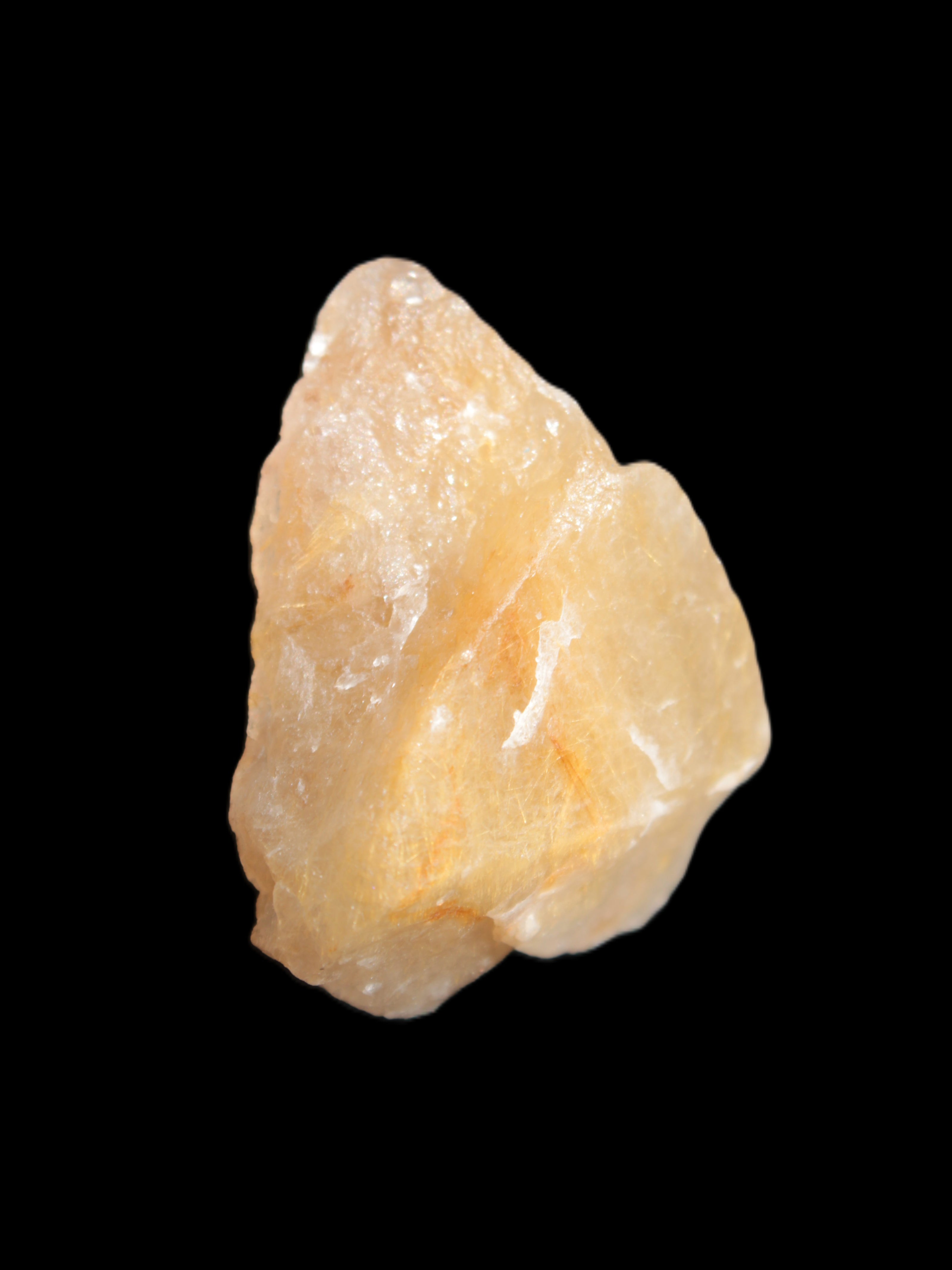 Golden Hair Rutile Quartz 44*12*34mm 30.7g