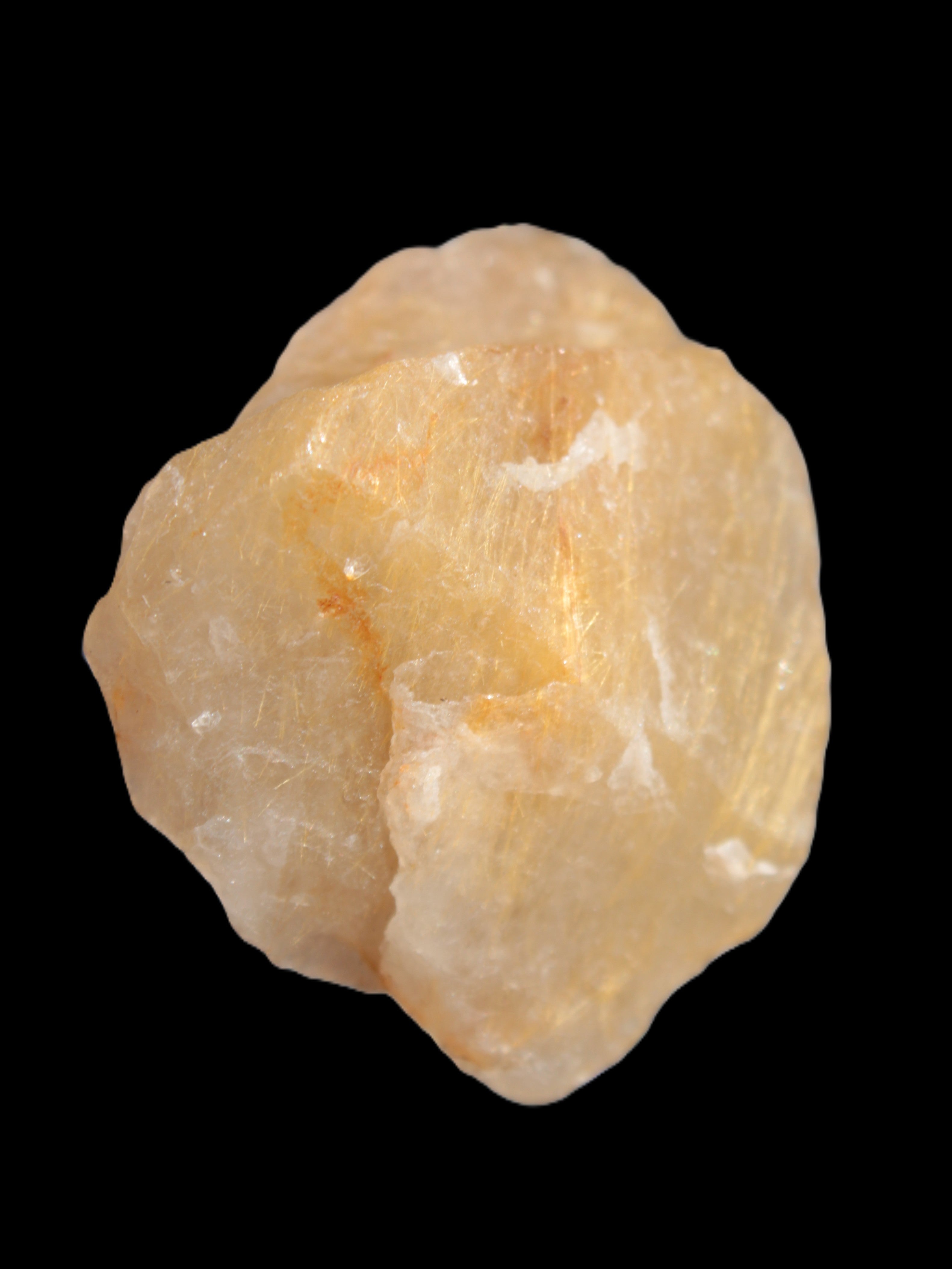 Golden Hair Rutile Quartz 44*12*34mm 30.7g