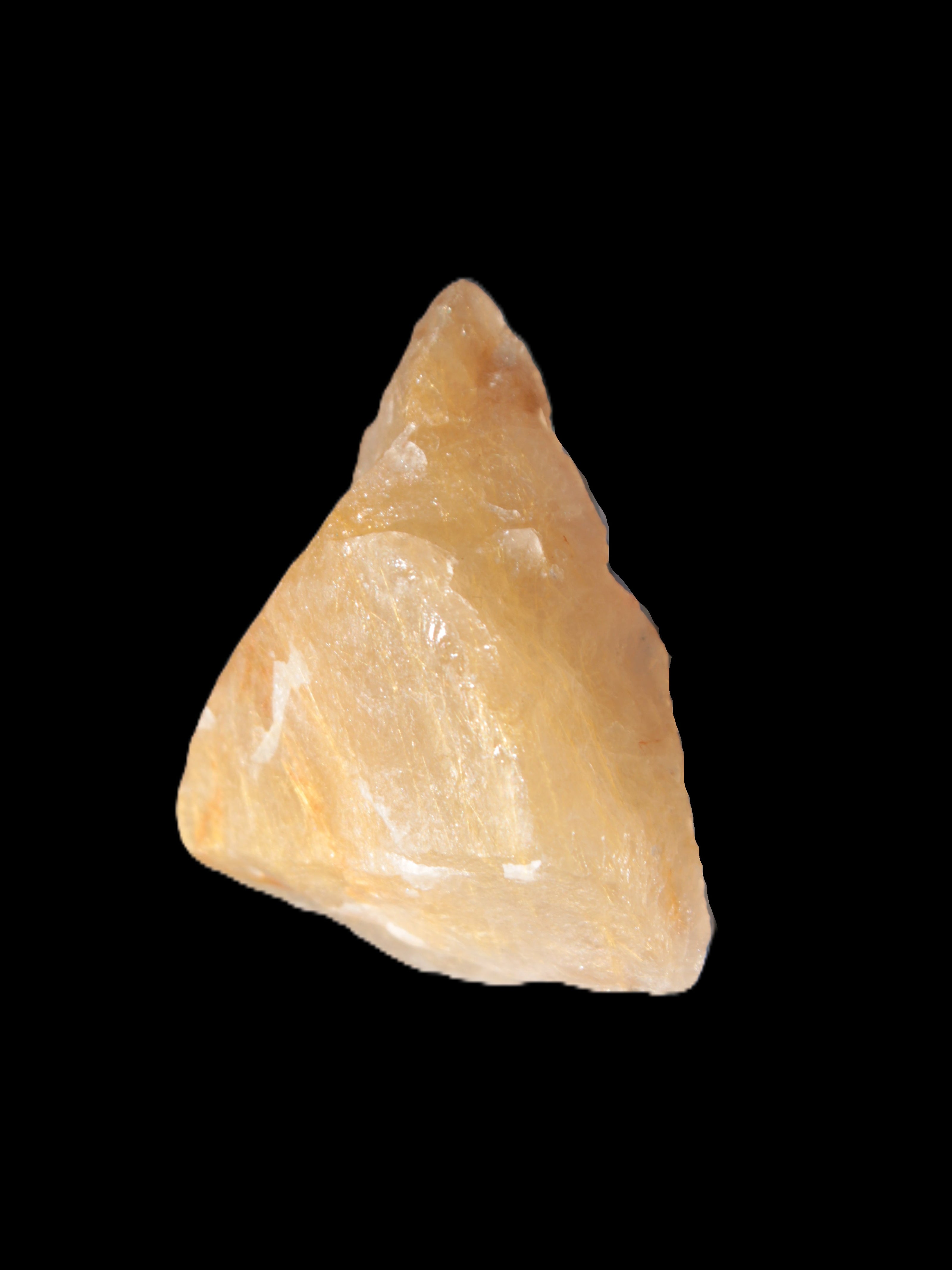 Golden Hair Rutile Quartz 44*12*34mm 30.7g